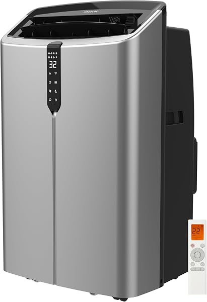 Cecotec ForceClima 14800 Nux Heating, aire acondicionado portátil frío calor de 14.000 BTU para salones