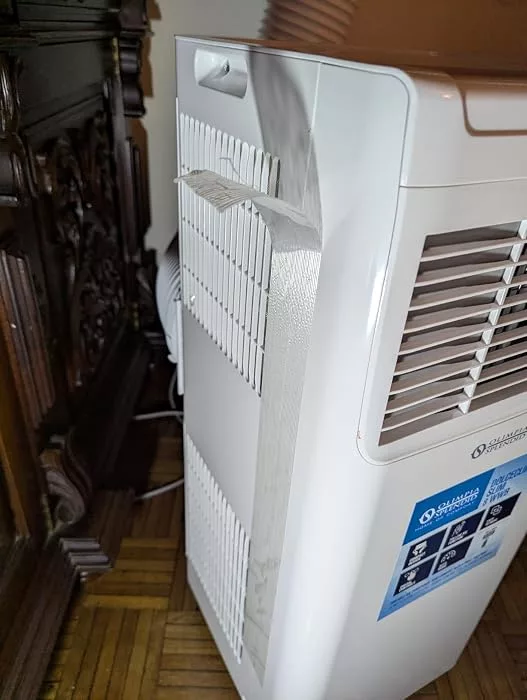 Olimpia Splendid Dolceclima Slim 8, aire acondicionado portátil compacto de 8.000 BTU