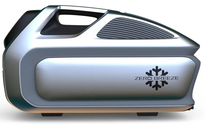 Zero Breeze Mark 3, aire acondicionado portátil compacto con compresor para camper, camping y coche