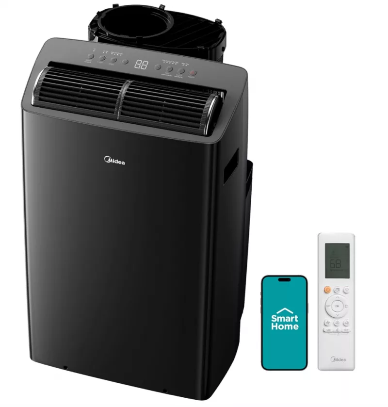 Midea Duo MAP12S1TBL, pingüino de doble conducto Inverter con manguera dos en uno